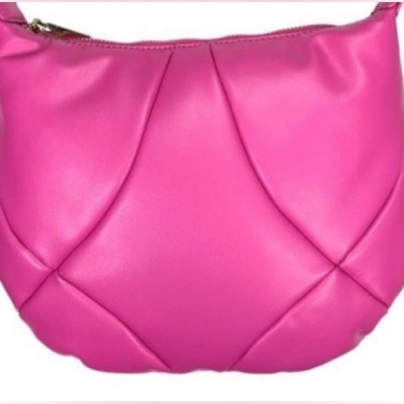 Y2K Jason Wu NWOT Hand Bag Puffy Pink Vegan Leather Purse with Braided Handle - Picture 2 of 11